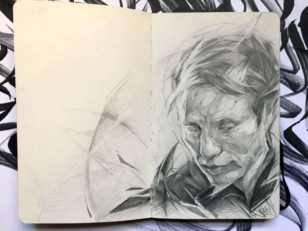 Dibujo a lápiz por encargo para regalo especial