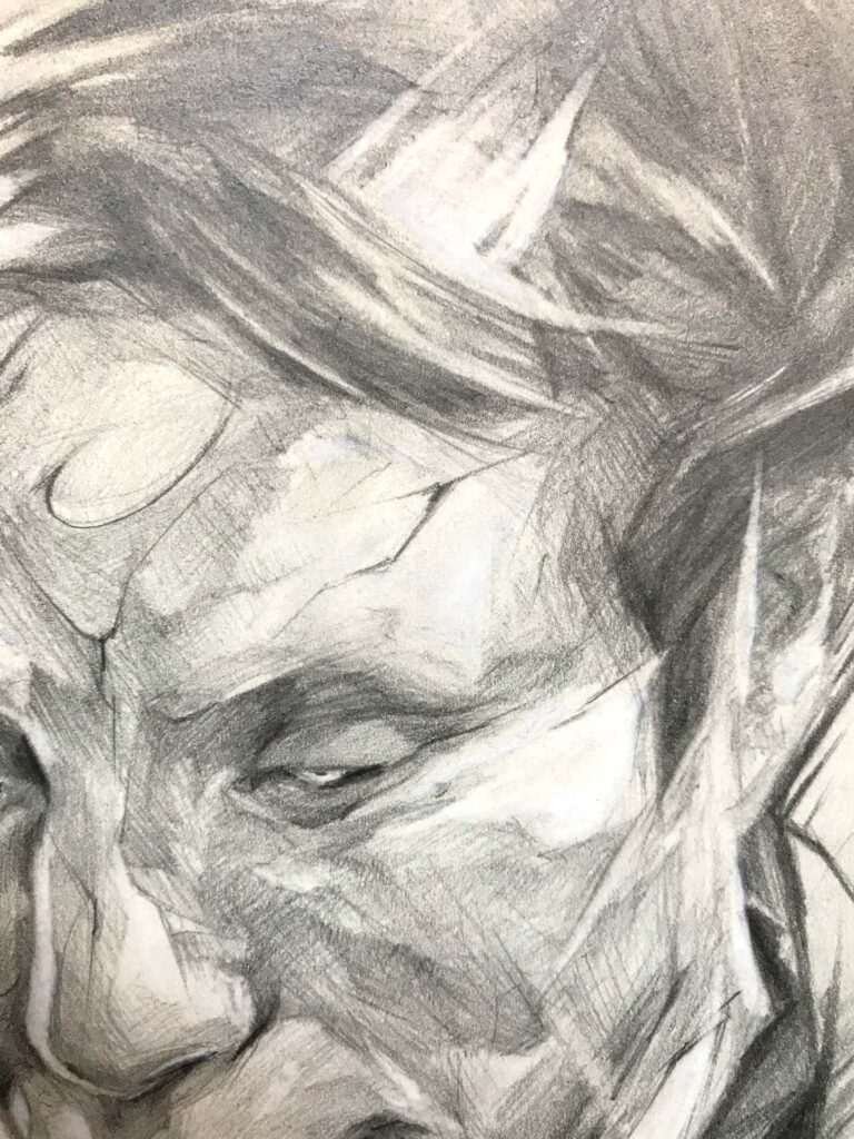 Dibujo a lápiz por encargo para regalo especial