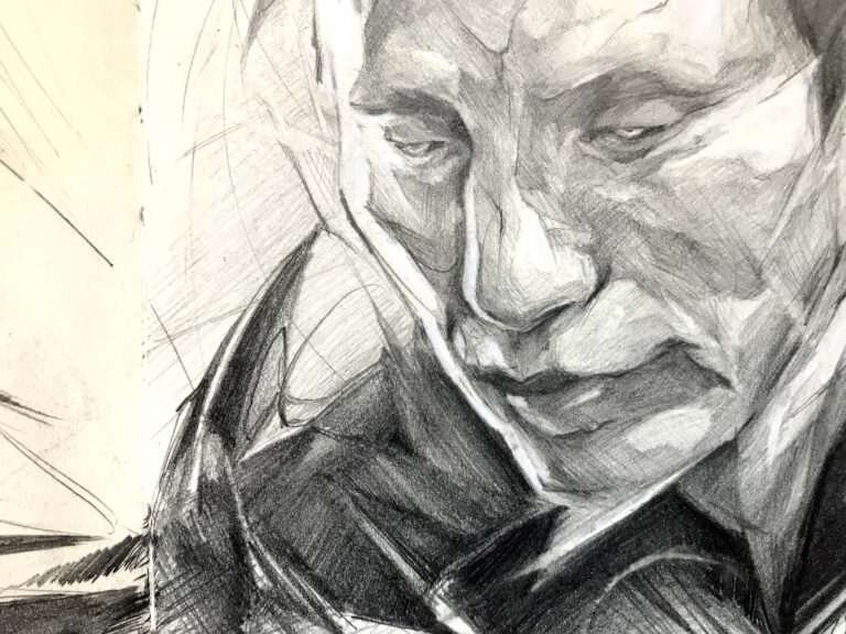 Dibujo a lápiz por encargo para regalo especial