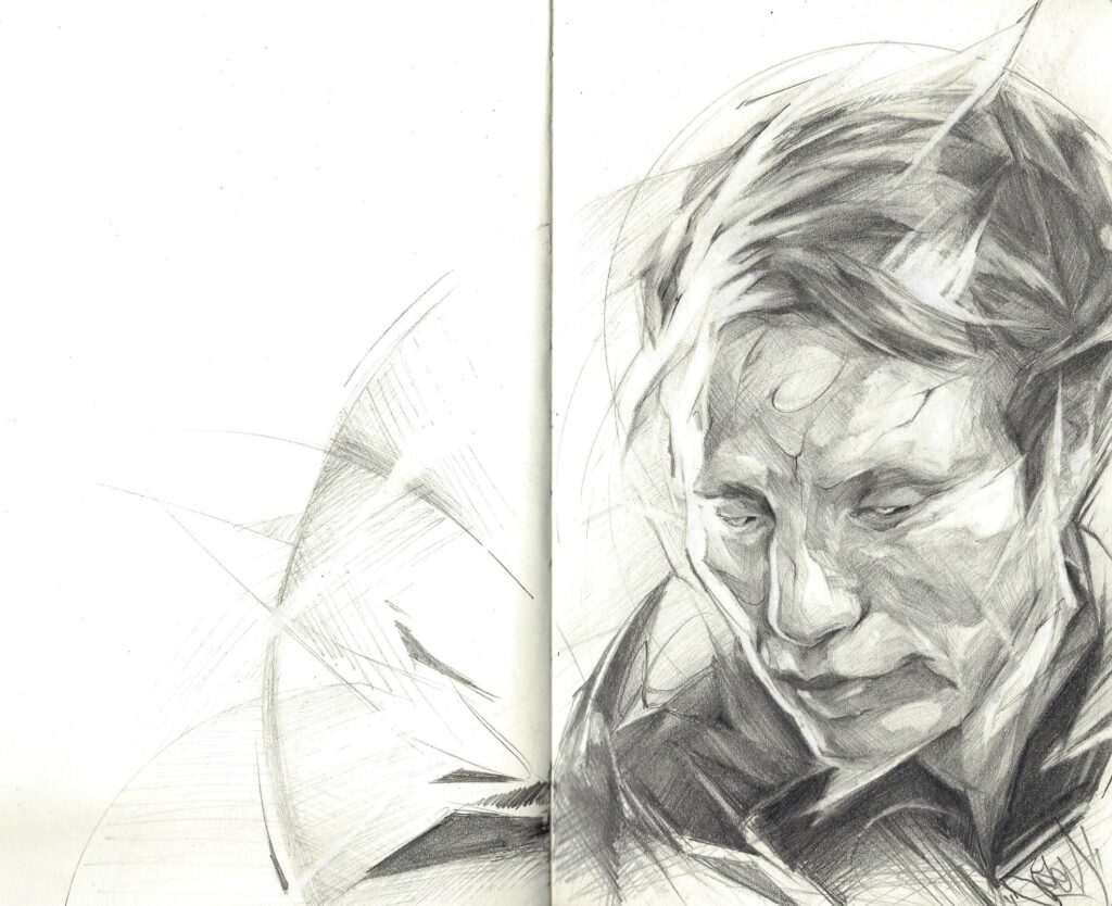 Dibujo a lápiz por encargo para regalo especial