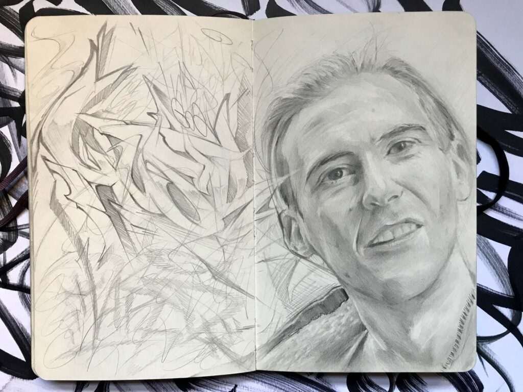 Retrato personalizado lapiz