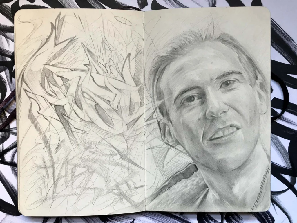 Retrato personalizado lapiz