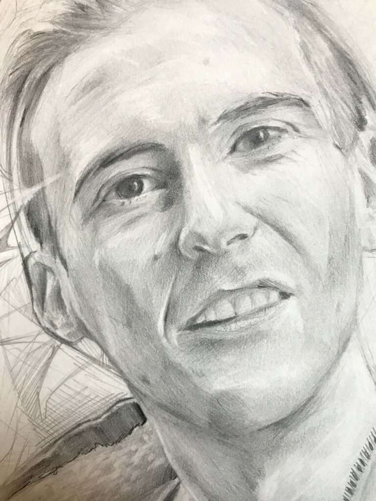 Retrato personalizado lapiz