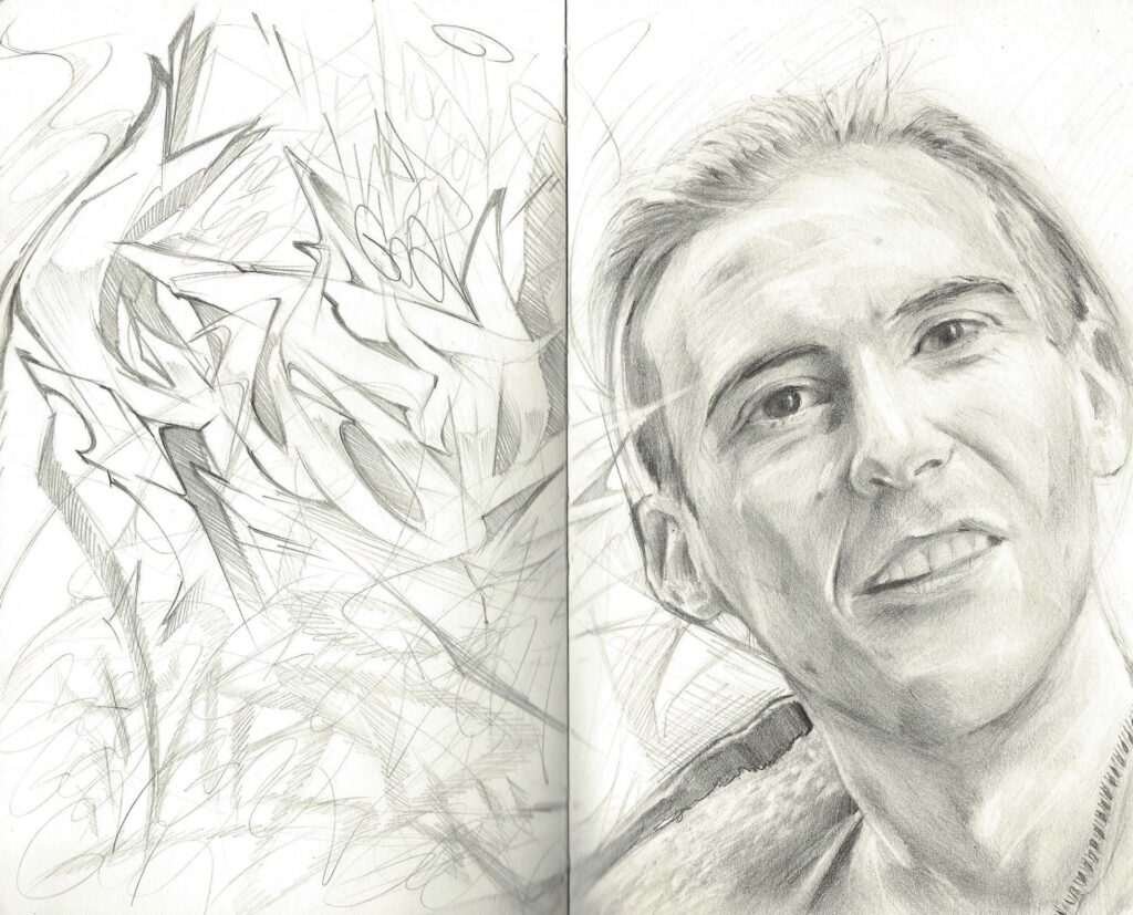 Retrato personalizado lapiz