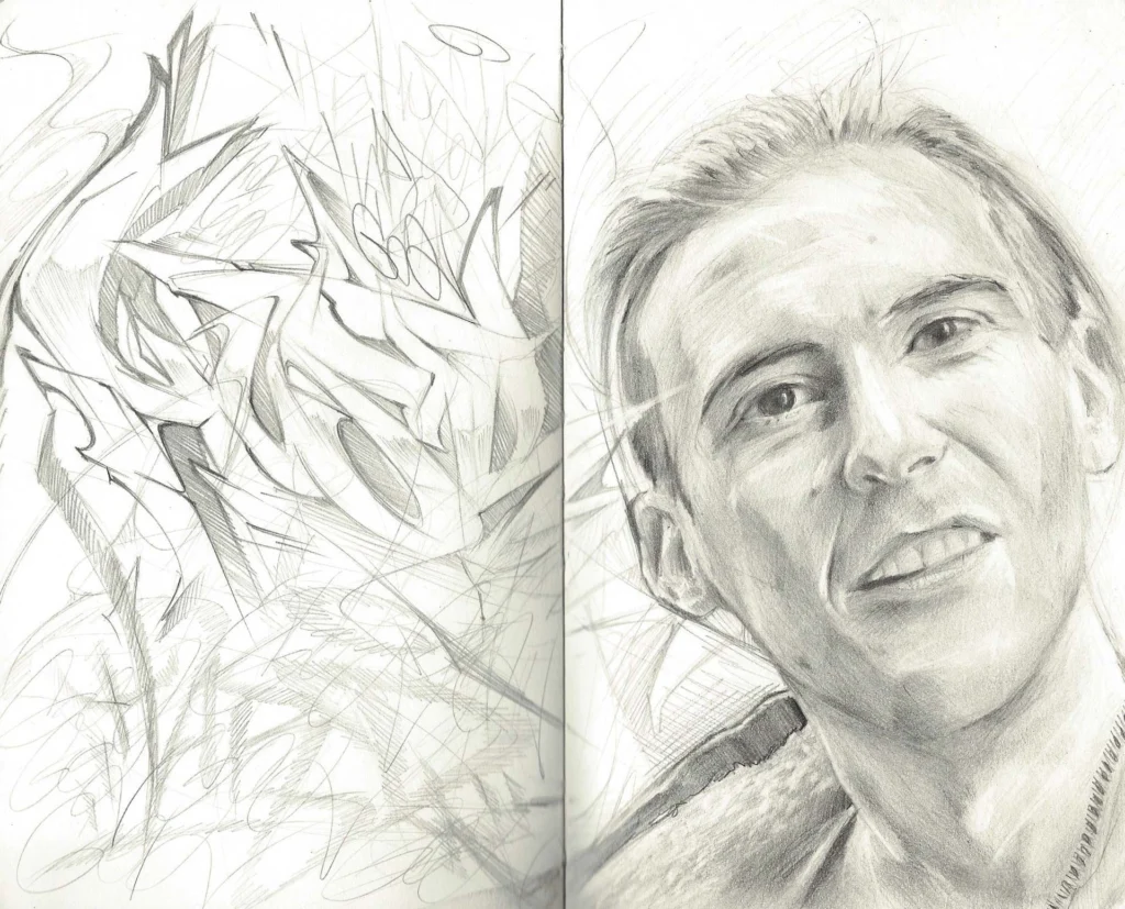 Retrato personalizado lapiz