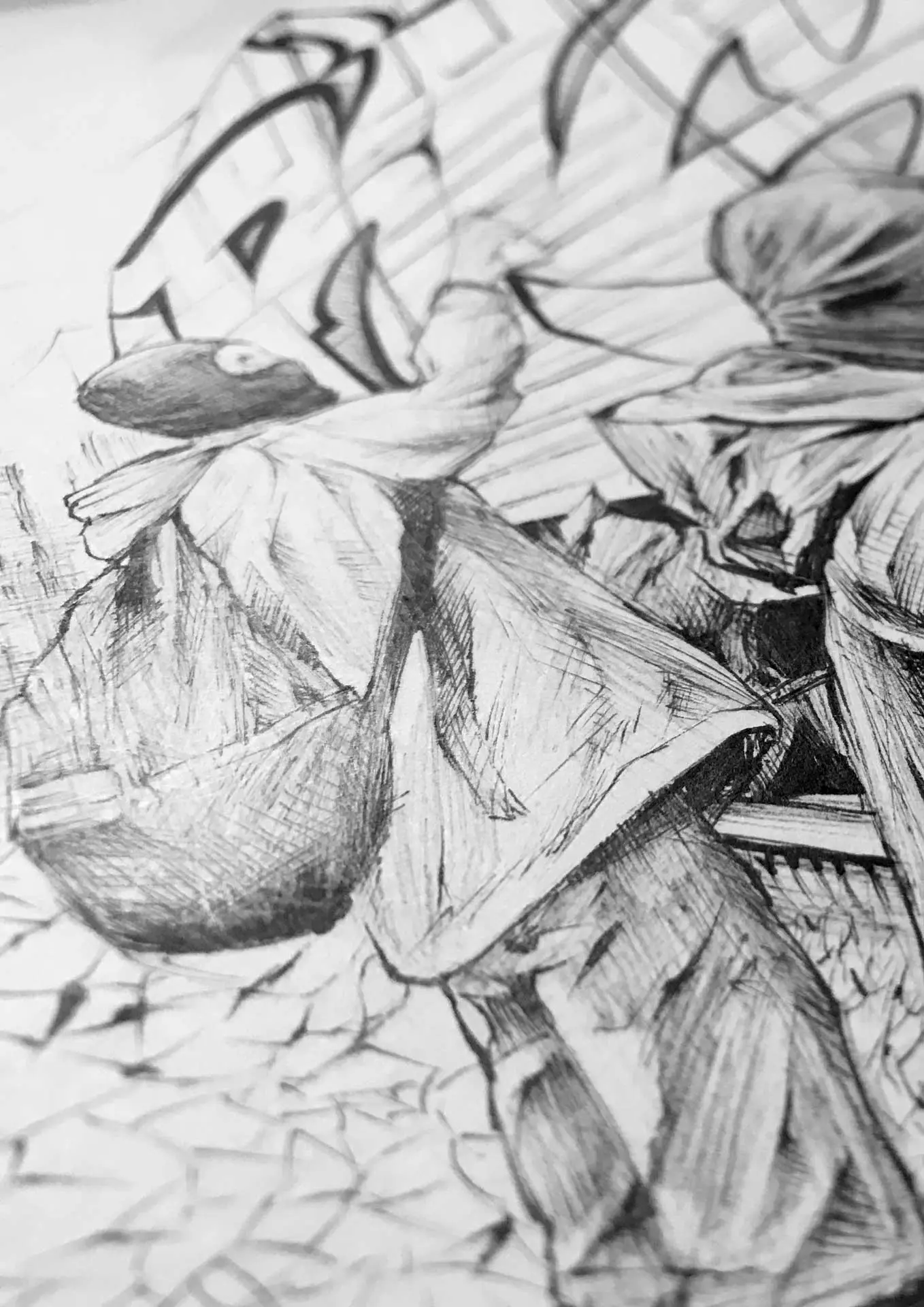 Inktober graffiti e ilustracion