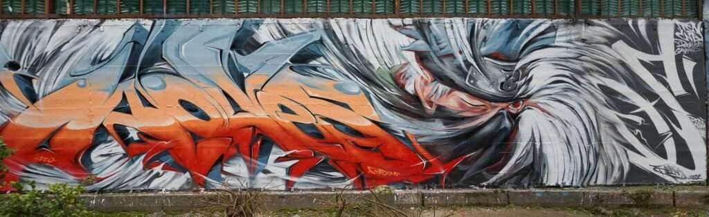 Mural Graffiti Naruto