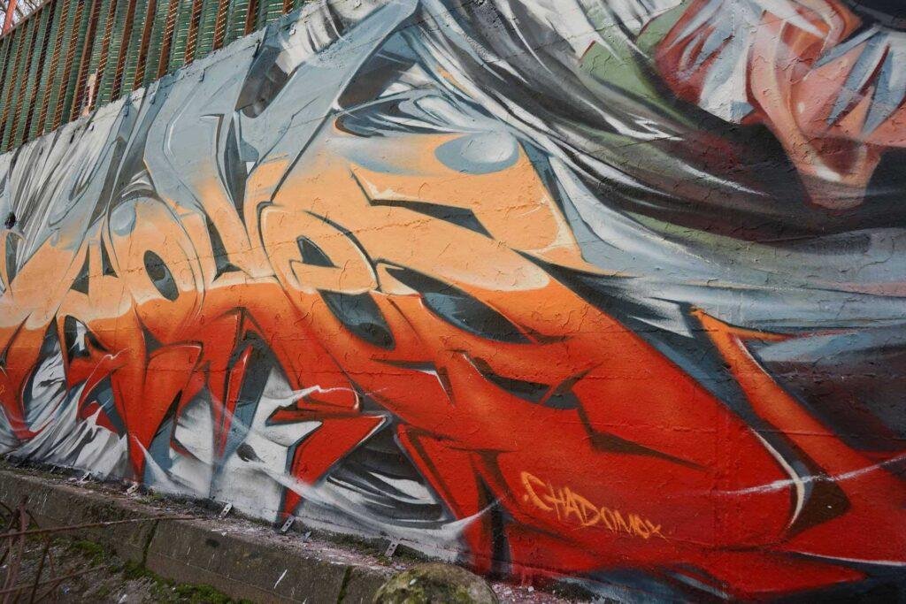 Mural Graffiti Naruto