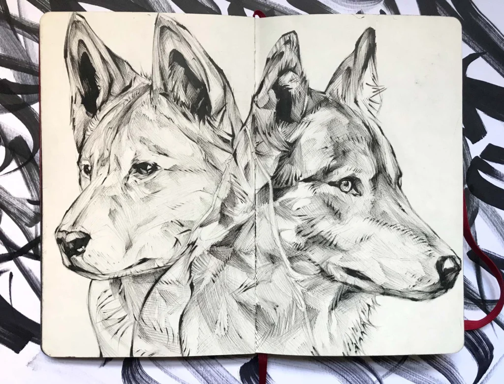 Ilustración personalizada de animal o mascota por encargo