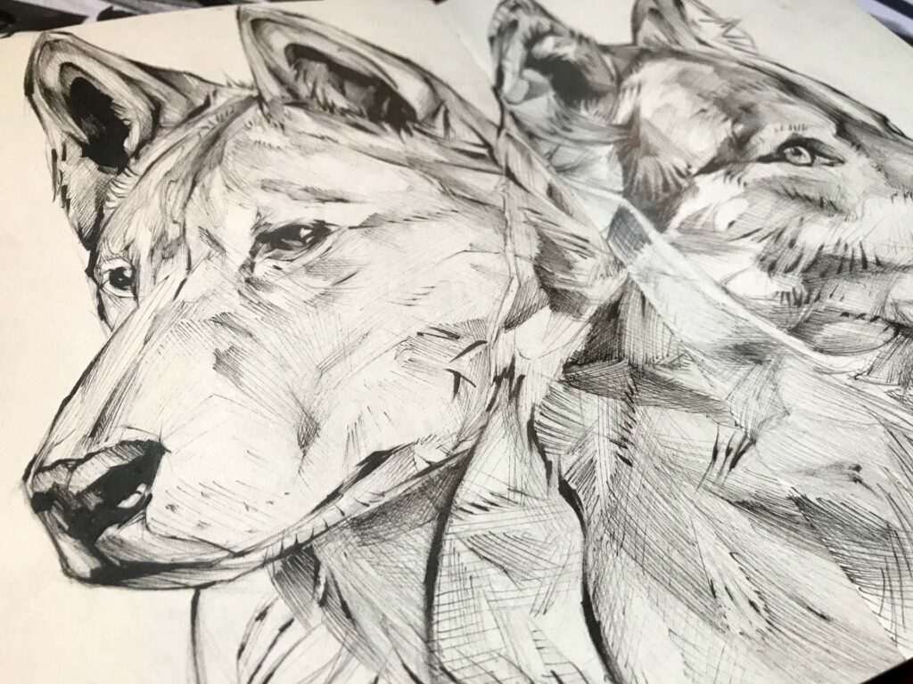 Ilustración personalizada de animal o mascota por encargo