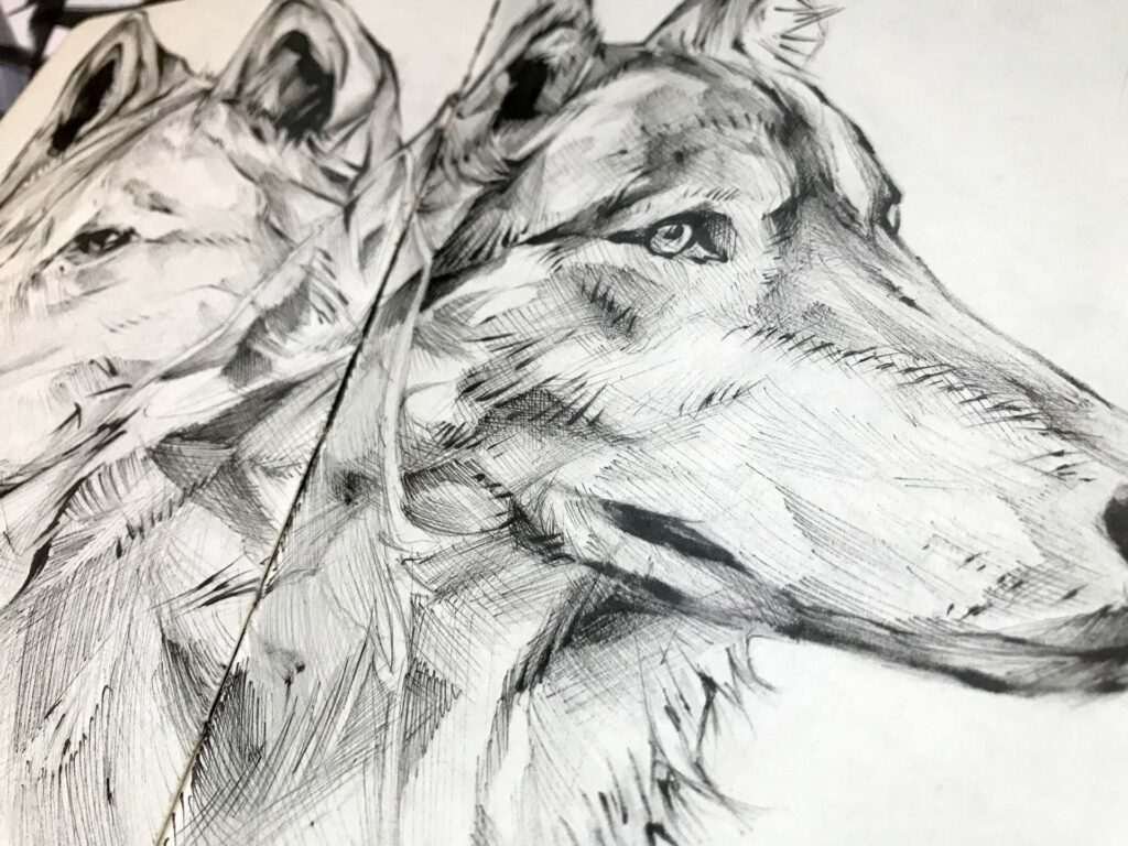 Ilustración personalizada de animal o mascota por encargo