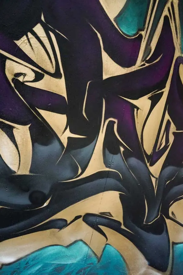 Mural personalizado graffiti wildstyle 3D