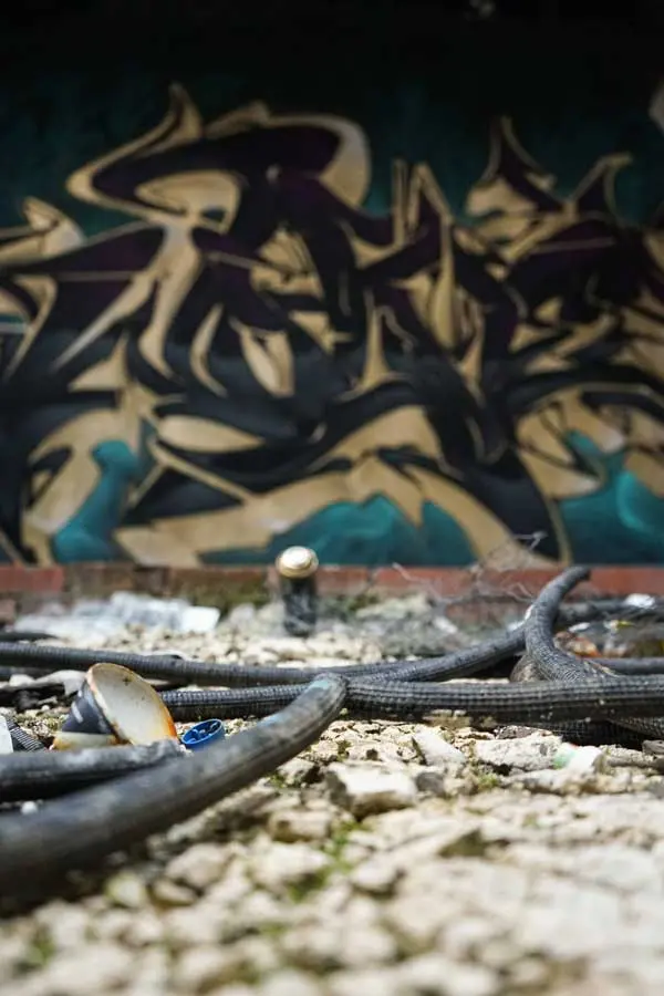 Mural personalizado graffiti wildstyle 3D