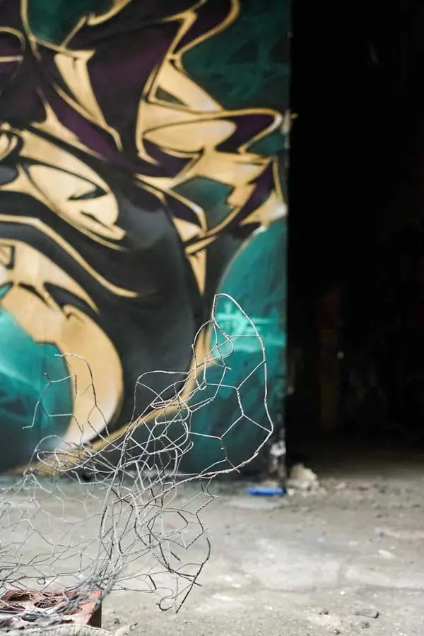 Mural personalizado graffiti wildstyle 3D