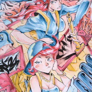 Ilustracion graffiti