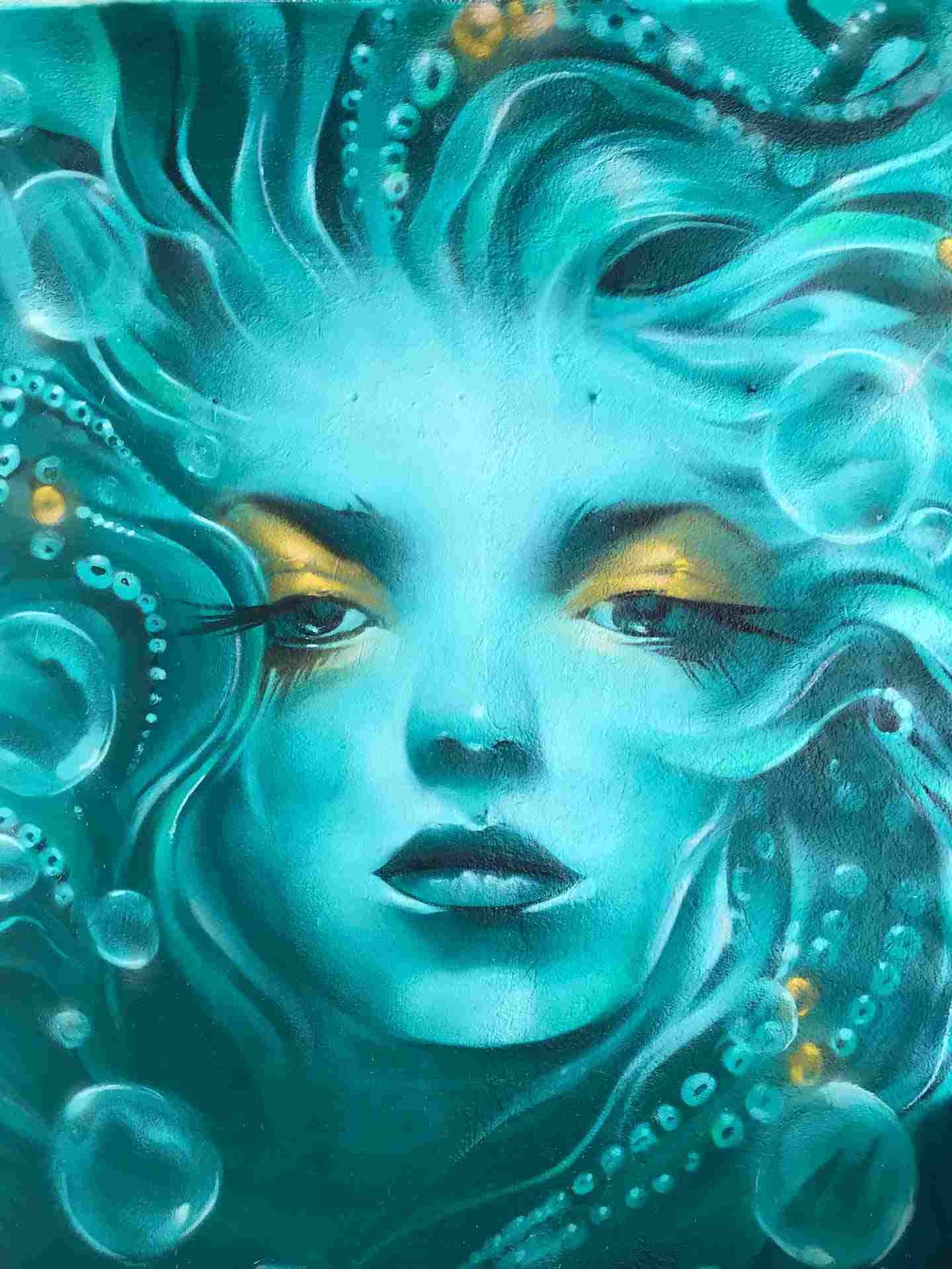 murales en vestibulos y entradas