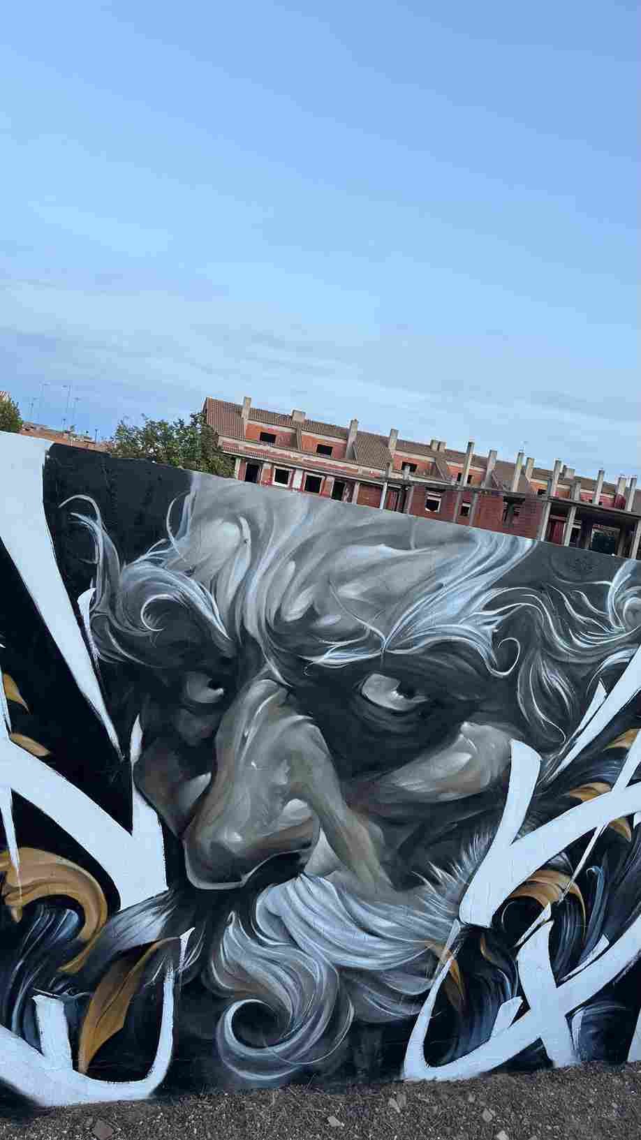 Mural ganador Manchagraff en Malagón