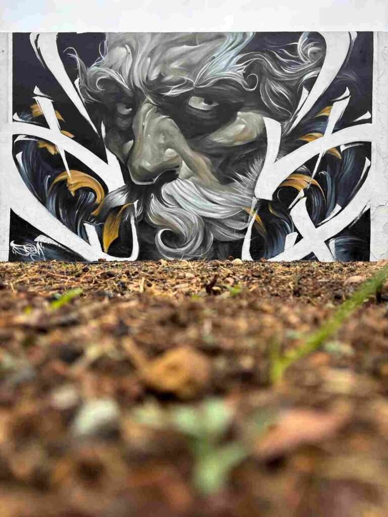 Mural ganador Manchagraff en Malagón