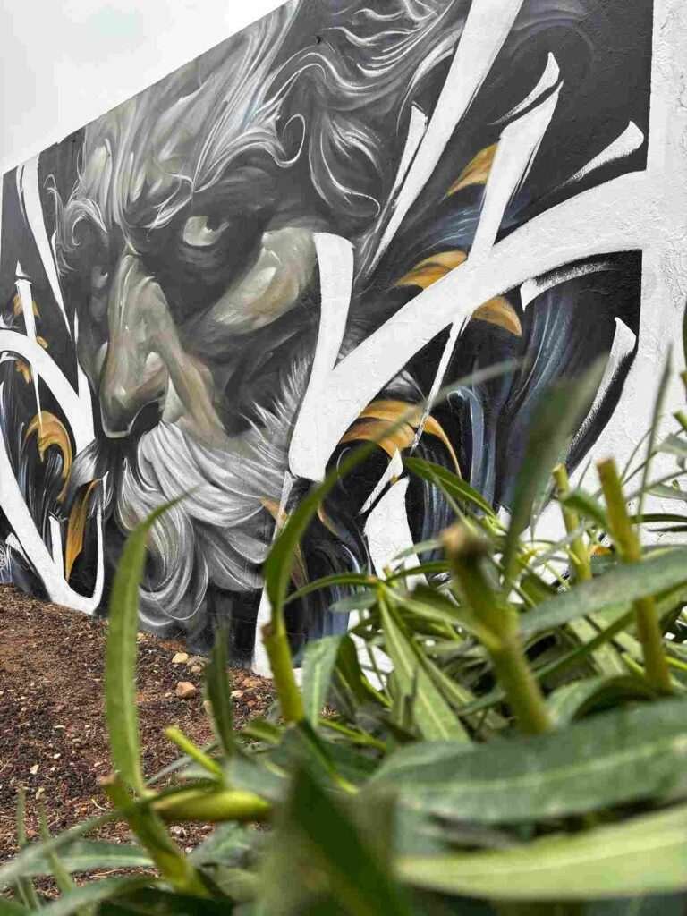 Mural ganador Manchagraff en Malagón