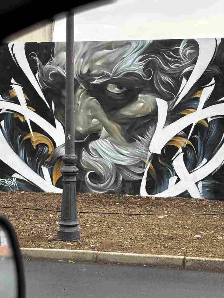 Mural ganador Manchagraff en Malagón