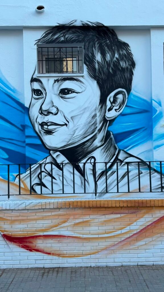 Mural para el Hogar Betania en La Línea de la Concepción
