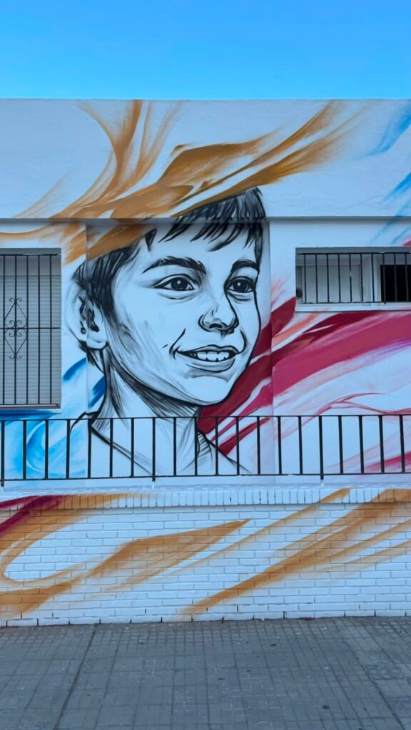 Mural para el Hogar Betania en La Línea de la Concepción