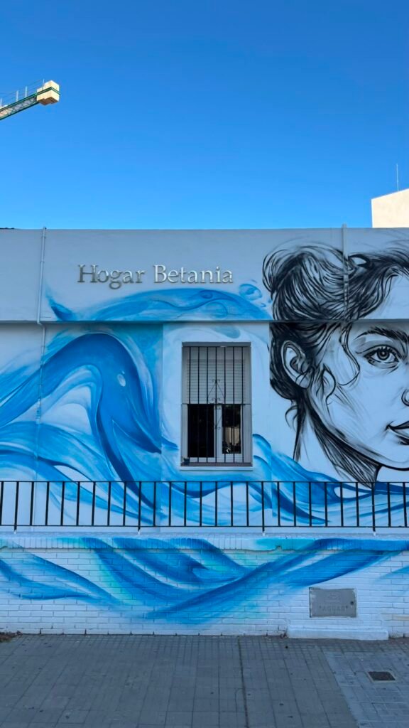 Mural para el Hogar Betania en La Línea de la Concepción