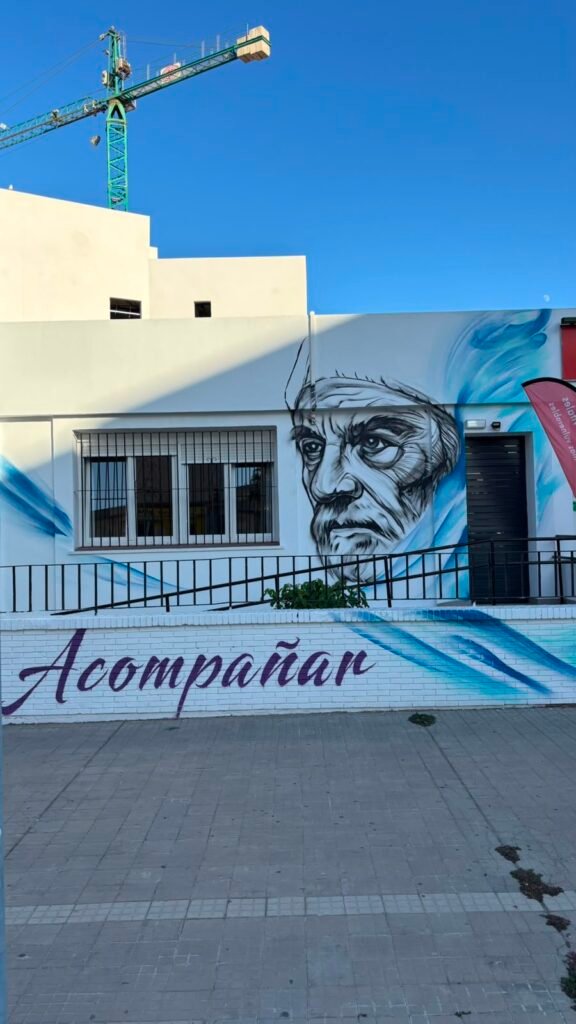 Mural para el Hogar Betania en La Línea de la Concepción