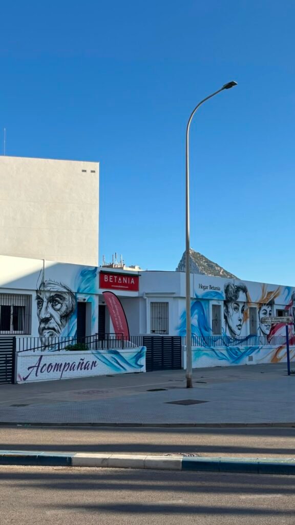 Mural para el Hogar Betania en La Línea de la Concepción