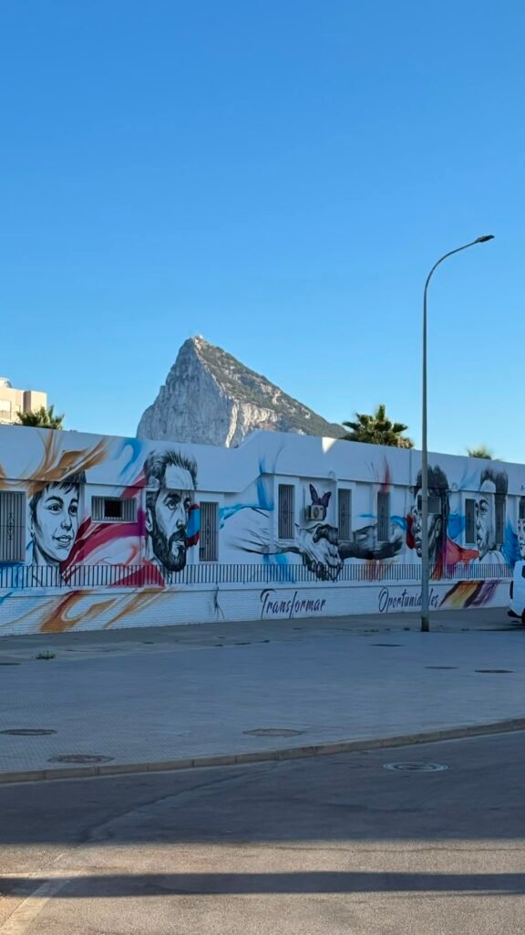 Mural para el Hogar Betania en La Línea de la Concepción