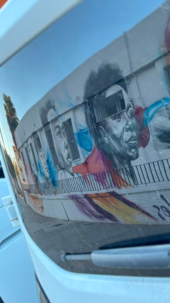 Mural para el Hogar Betania en La Línea de la Concepción