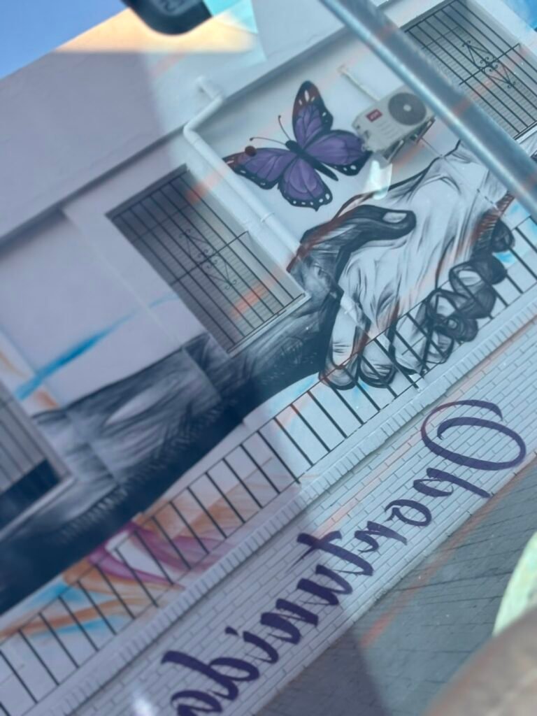 Mural para el Hogar Betania en La Línea de la Concepción