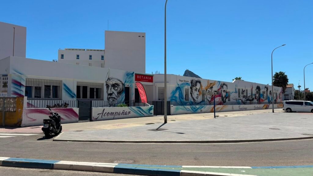 Mural para el Hogar Betania en La Línea de la Concepción