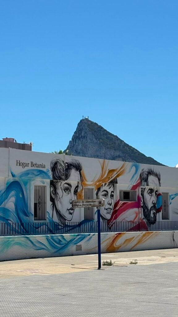Mural para el Hogar Betania en La Línea de la Concepción