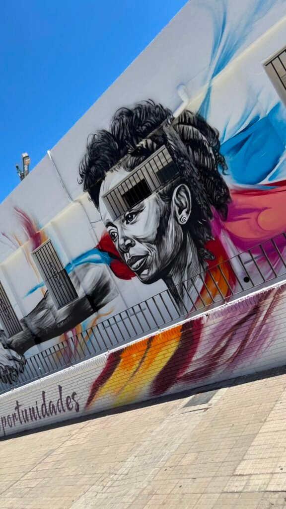 Mural para el Hogar Betania en La Línea de la Concepción