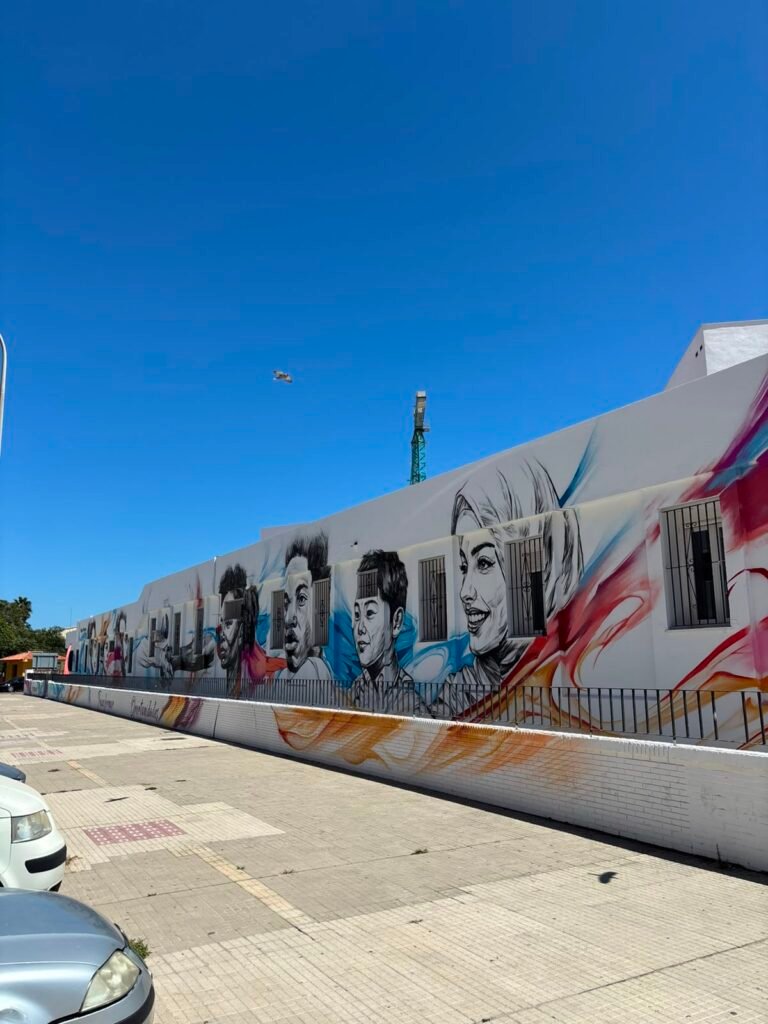 Mural para el Hogar Betania en La Línea de la Concepción