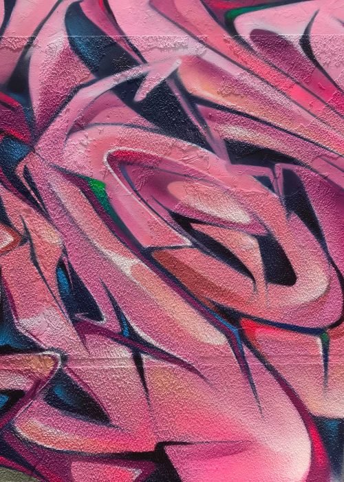 Graffiti urbano 3D con efecto visual wildstyle