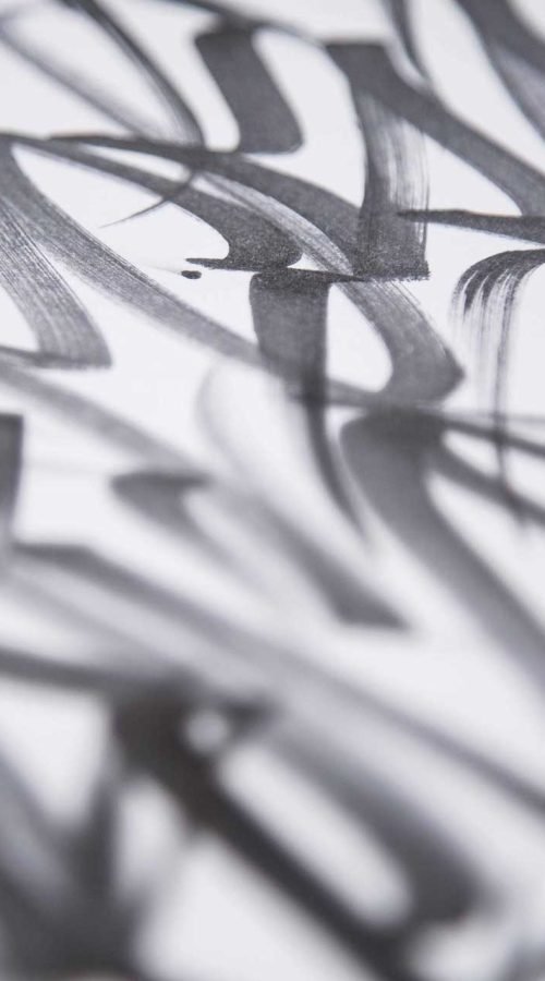 Mural con letras graffiti tag personalizadas