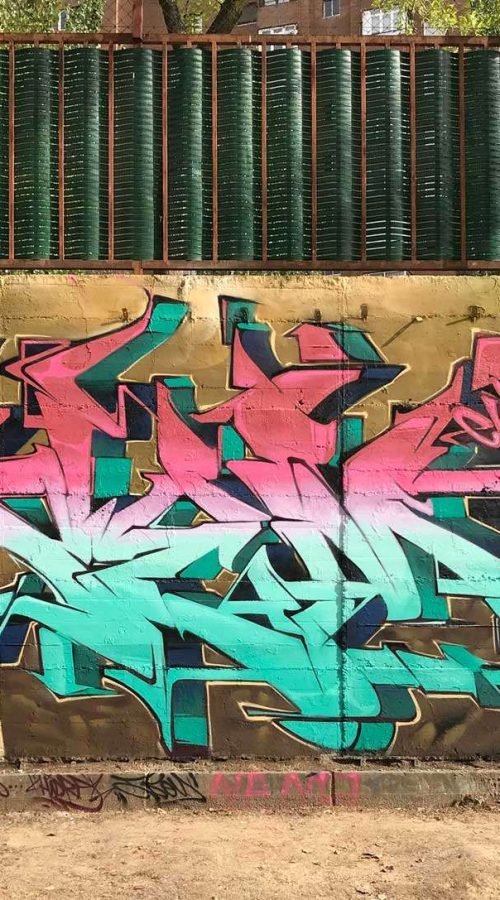 Mural Graffiti Armageddon