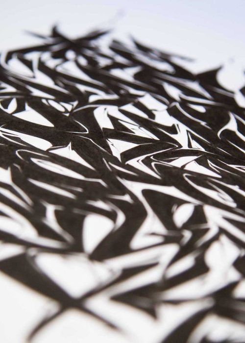 Letras decorativas en graffiti formando abecedario