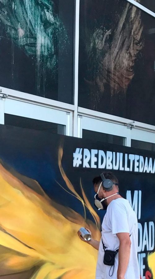 mural en cines y teatros