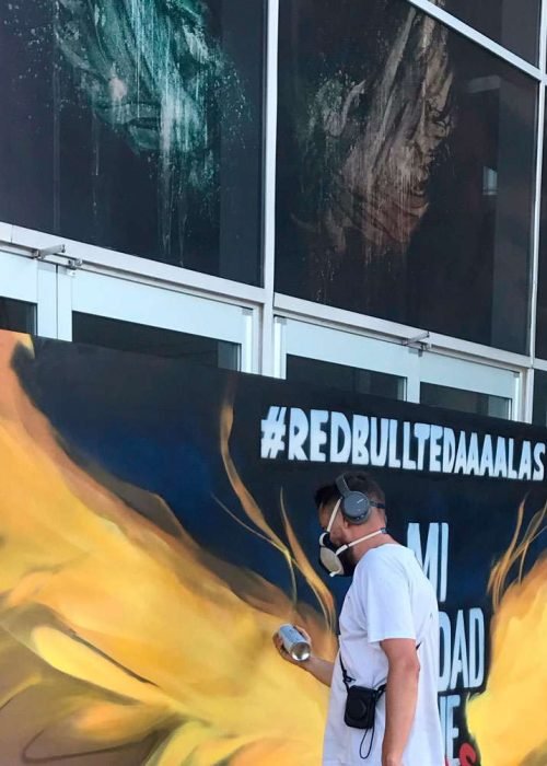 mural en cines y teatros