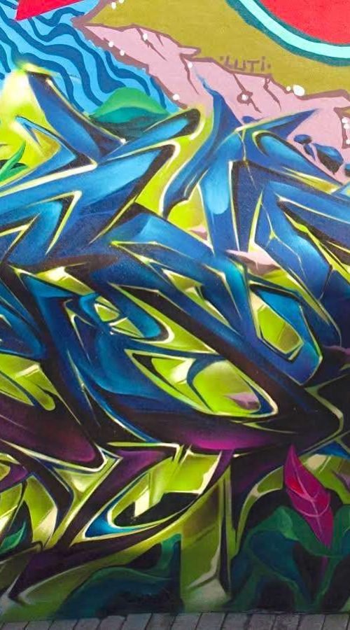 Mural Graffiti MOS Brasil