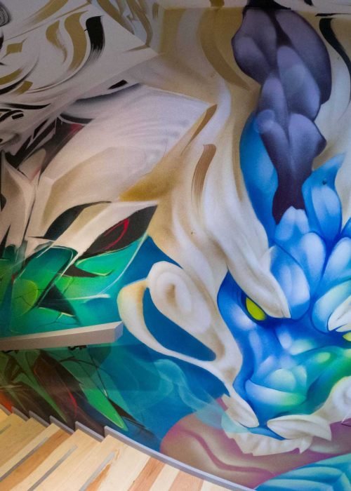 mural particular en interior