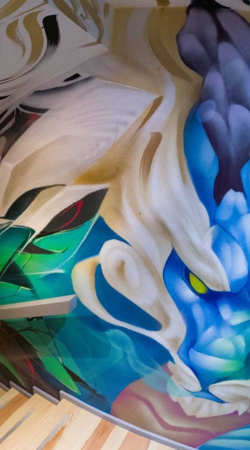 mural particular en interior