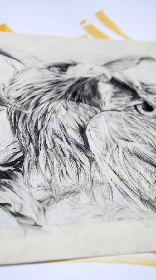 Diseño artístico que representa una poesía personalizada