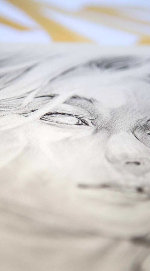 Ilustración personalizada inspirada en versos poéticos