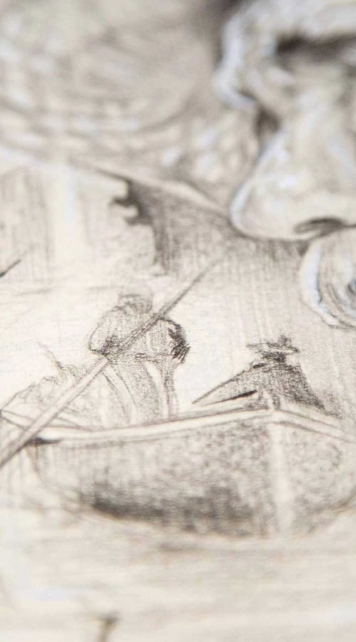 Ilustración personalizada que representa un poema