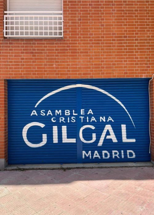 Mural en cierres metálicos Gilgal Madrid