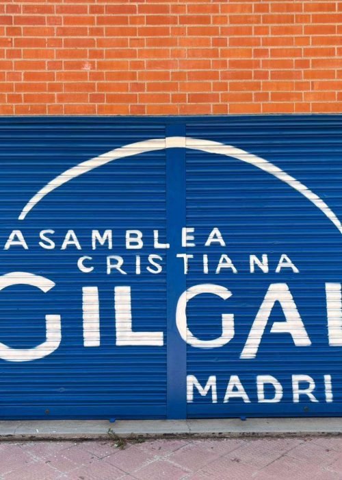 Mural en cierres metálicos Gilgal Madrid